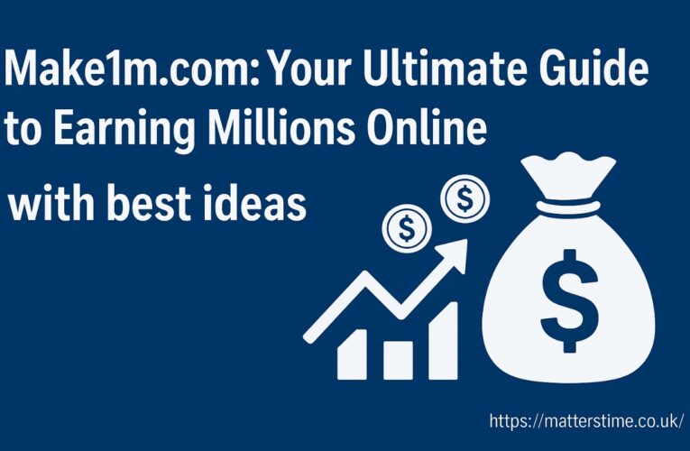 Make1m .com: Your Ultimate Guide to Earning Millions Online
