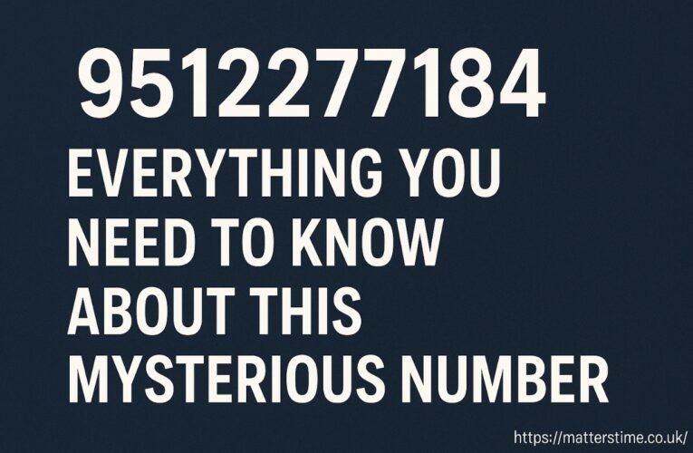9512277184: Everything You Need to Know About This Mysterious Number